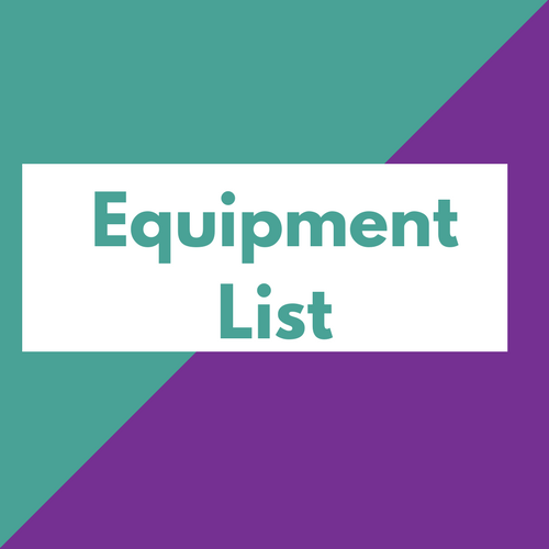 ARS Equipment list