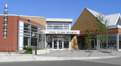 picture of the Cyril Clark branch
